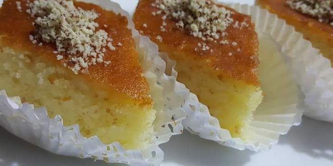 طريقة عمل البسبوسة التركي